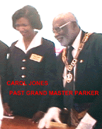 CAROL AND THE PAST GRANDMASTER-STATE OF CT.-PRINCE HALL