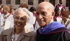 IN 1977 COMMENCEMENT, NCCU CONFERRED ON HIM THE honorary degree, Doctor of Humane Letters.